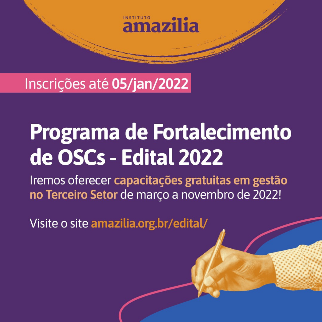 Programa de Fortalecimento de OSCs – Edital 2022